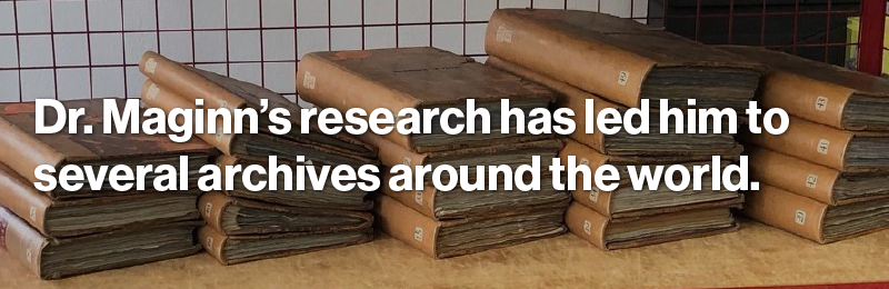 Andrew Wyatt Maginn, Dr. Maginn, archives, UK, Q Archives, research